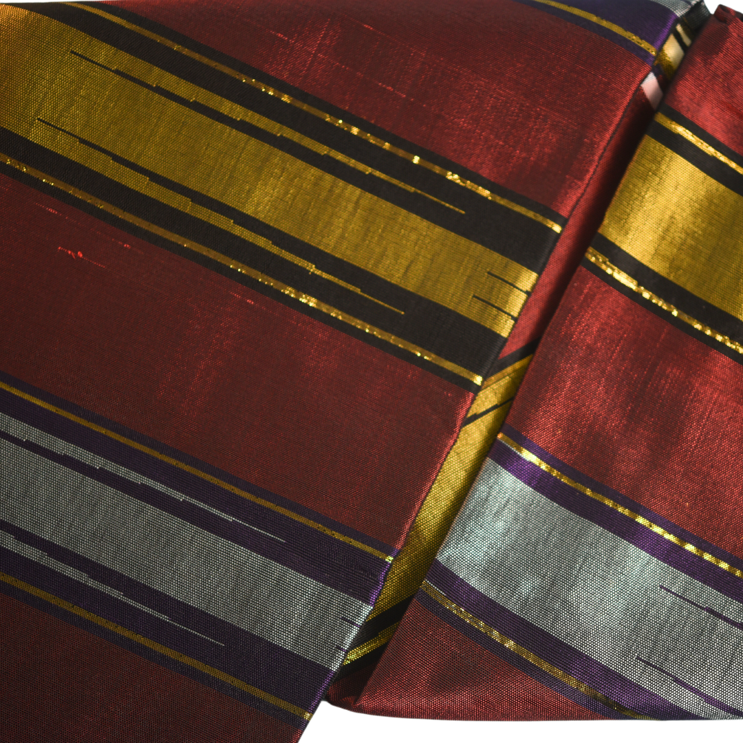 Sambit Inaul (Maroon, Gold, and Silver)