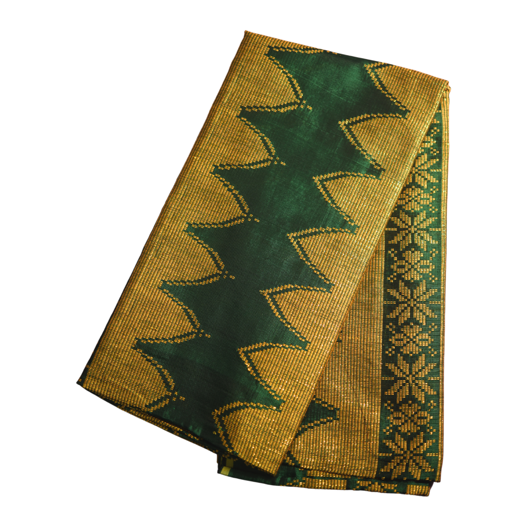 Full Design Inaul (Gold and Green)