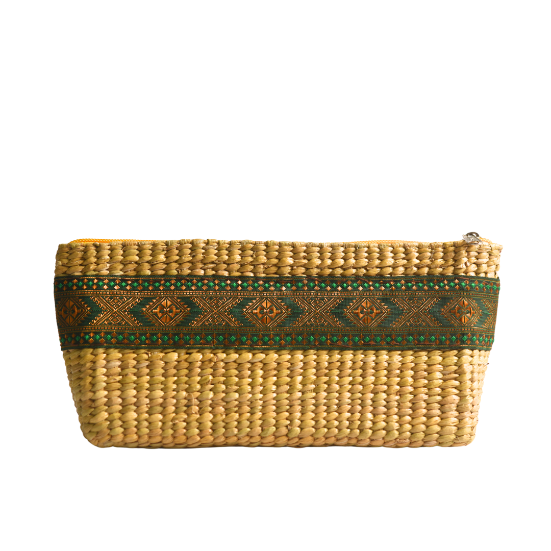 Balabak Pyramid Pouch with Lace