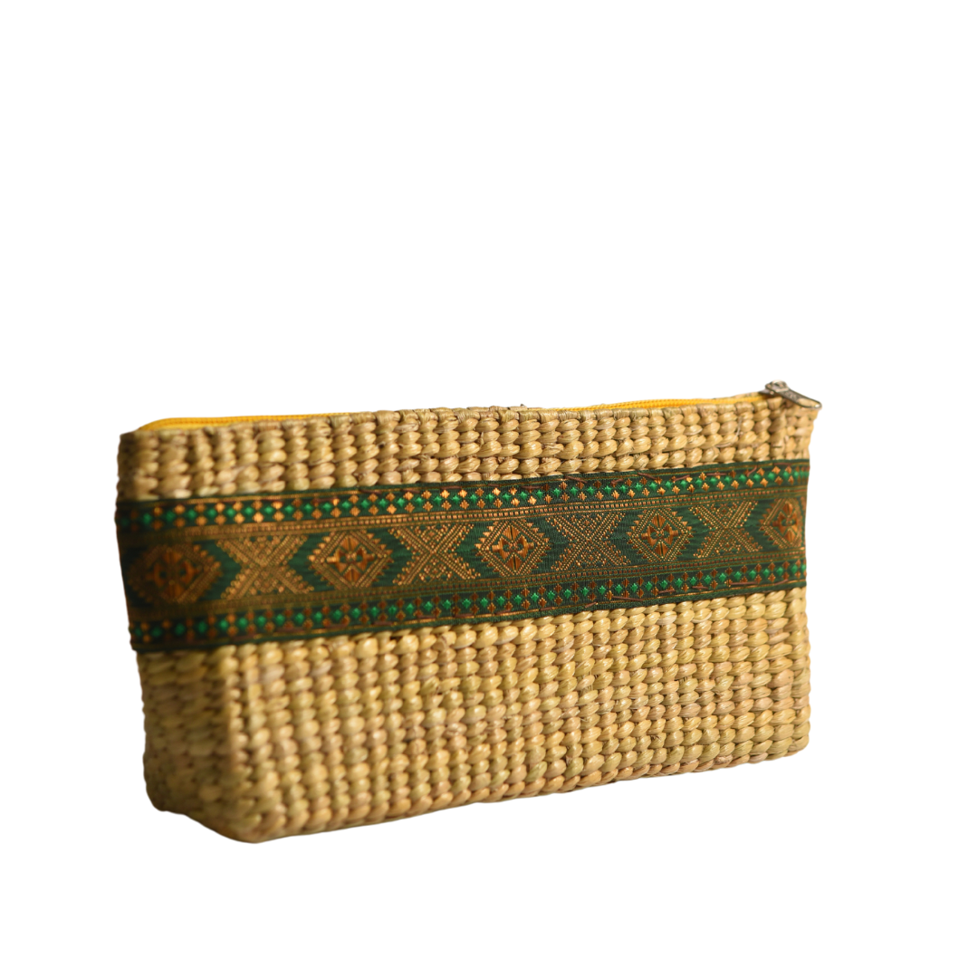 Balabak Pyramid Pouch with Lace