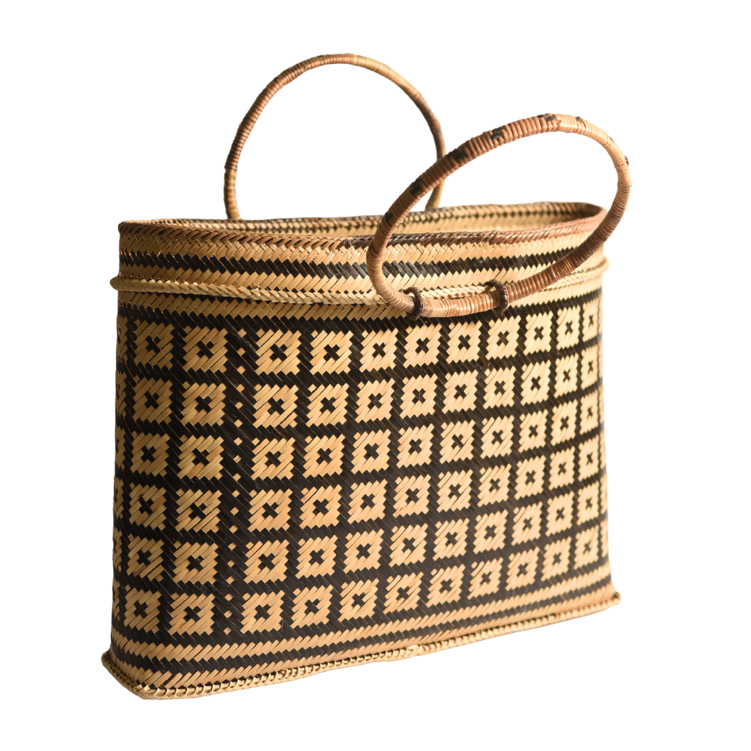 Handbag (Small Drumata Black Design)