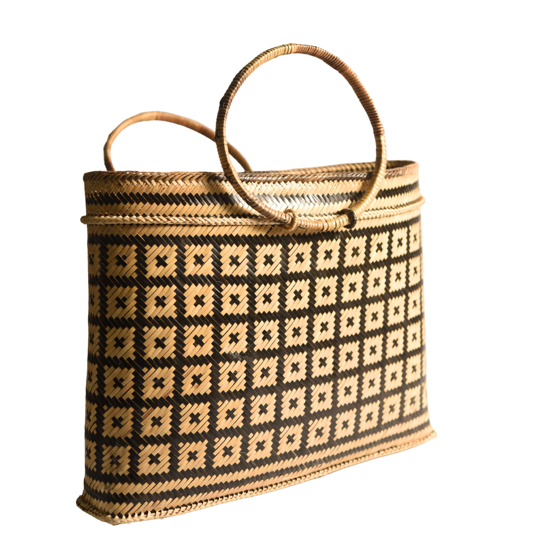 Handbag (Small Drumata Black Design)
