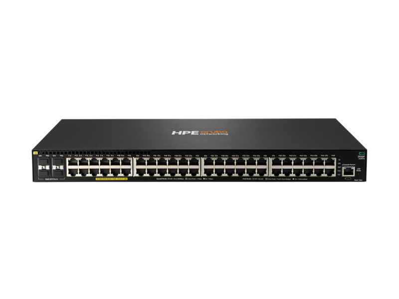 Switch HPE Aruba Networking 2930F 48 G PoE+ 4SFP 740 W