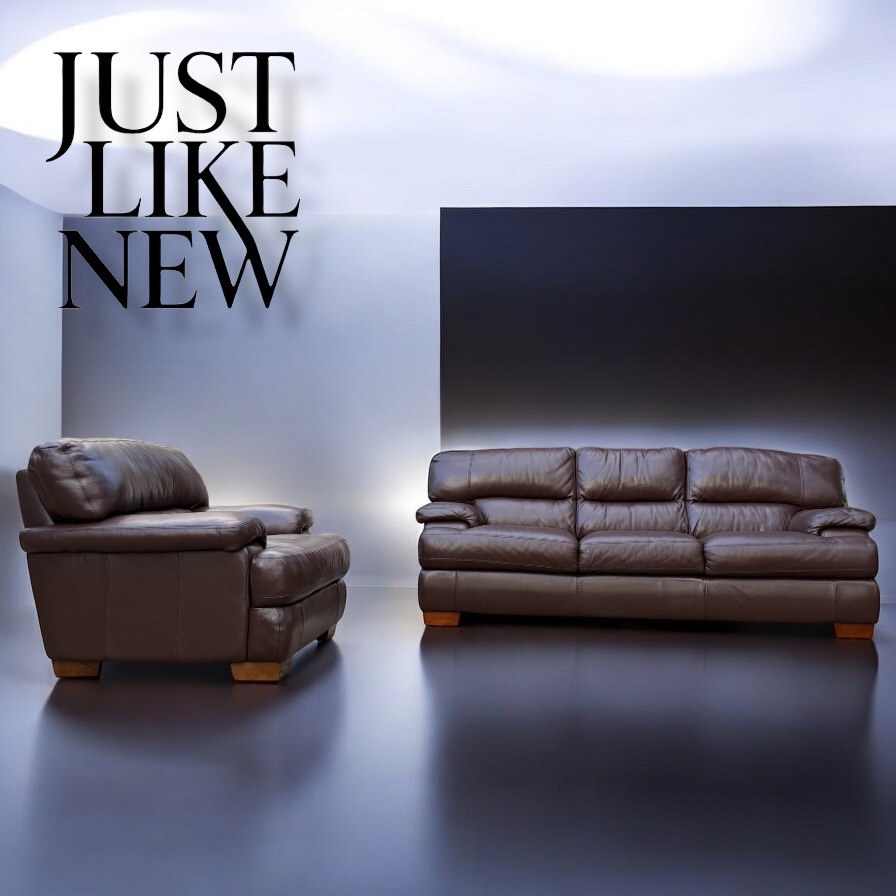 Italy Signature Edition Leather Sofa Set