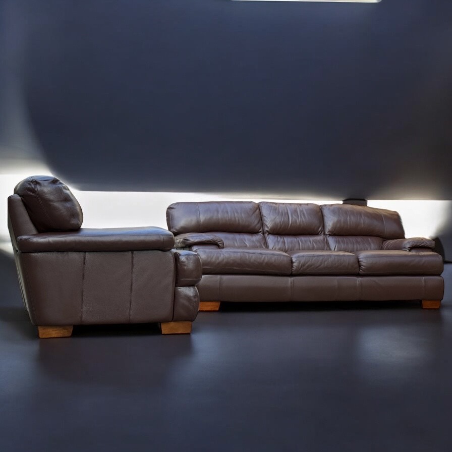 Italy Signature Edition Leather Sofa Set
