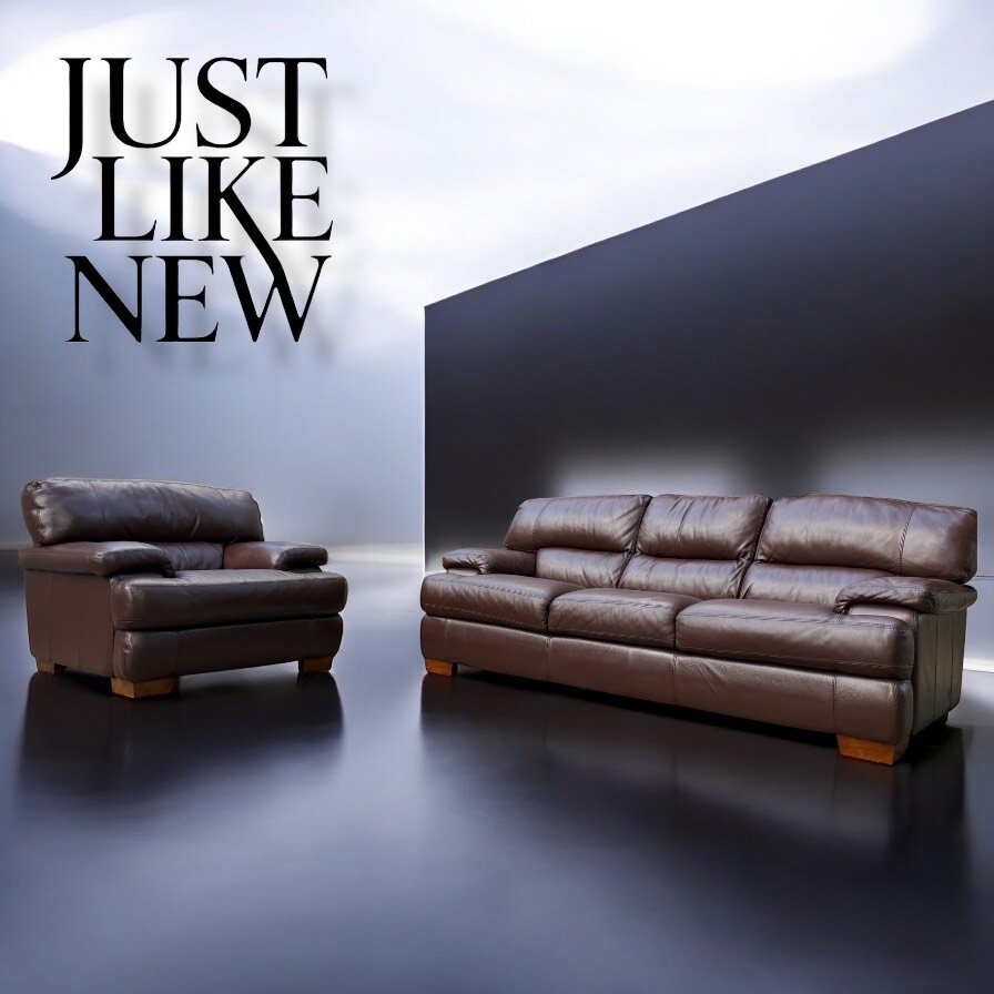 Italy Signature Edition Leather Sofa Set