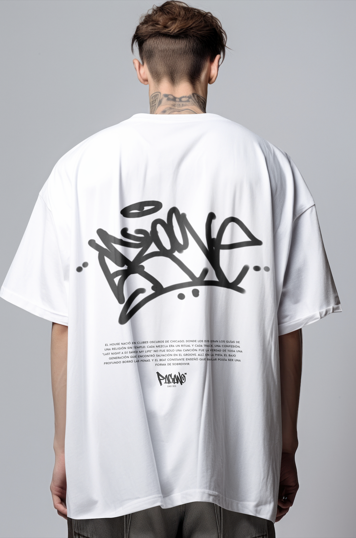 Polera Groove Origins Blanca