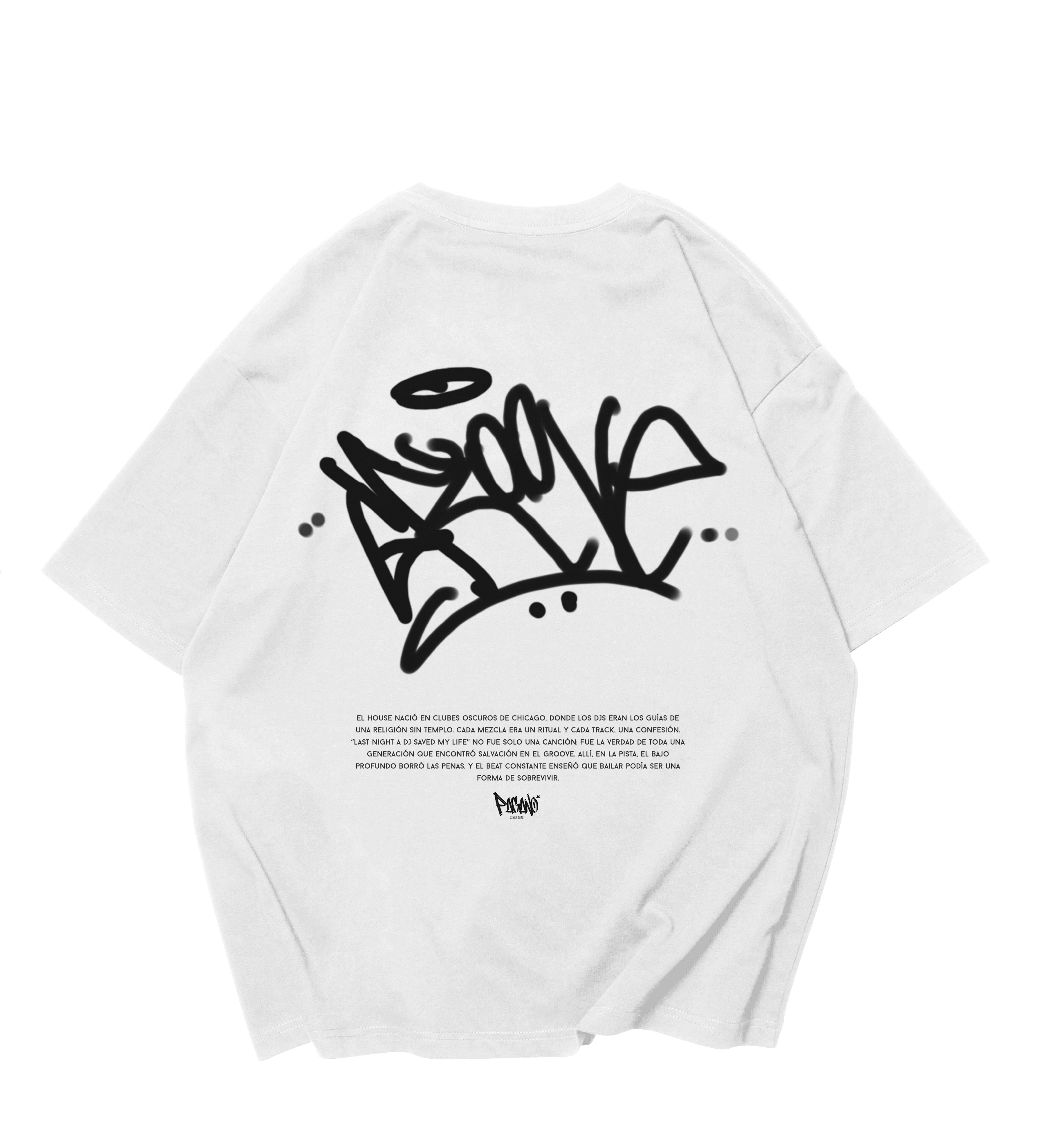Polera Groove Origins Blanca