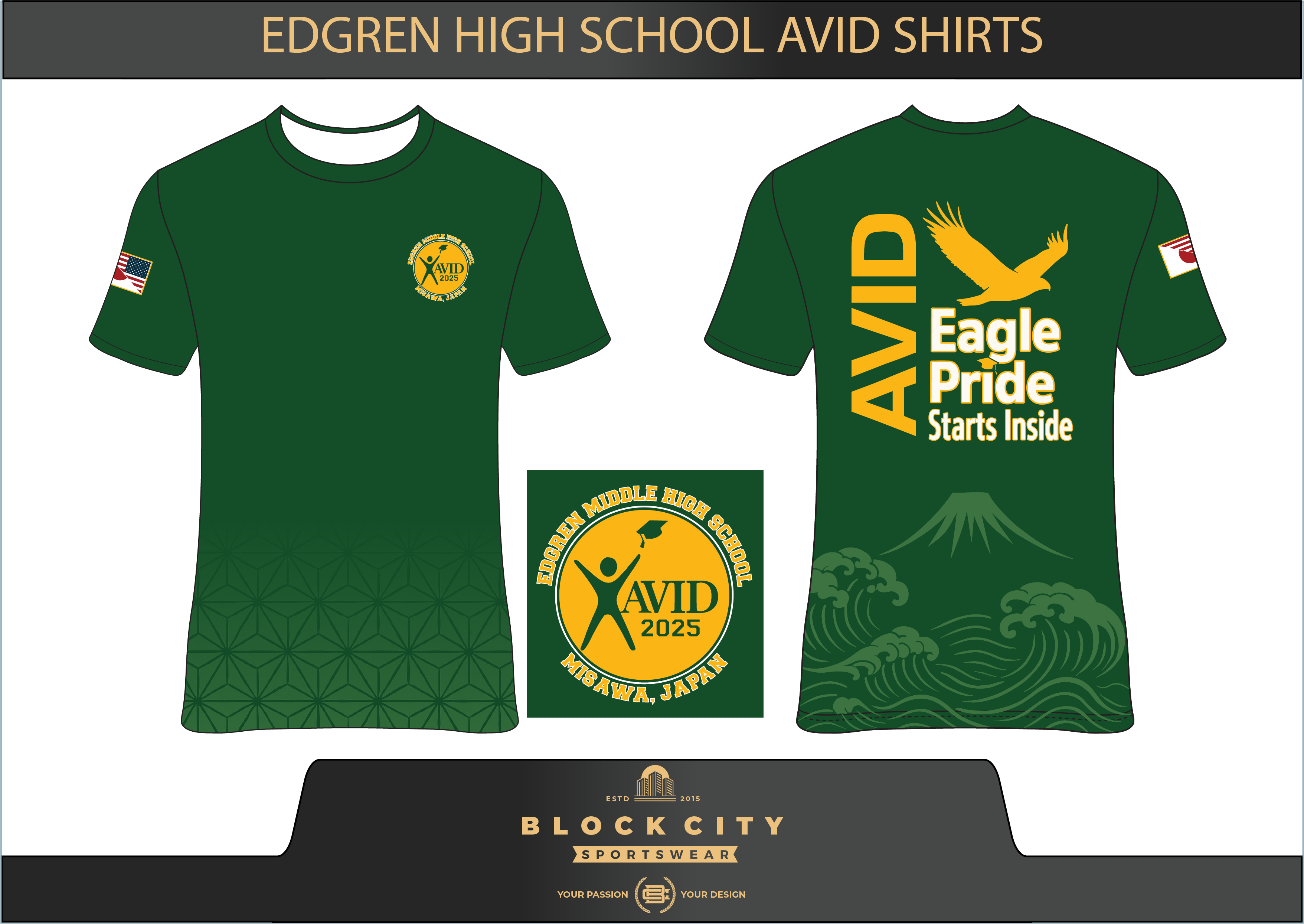 Edgren High School AVID T-Shirt