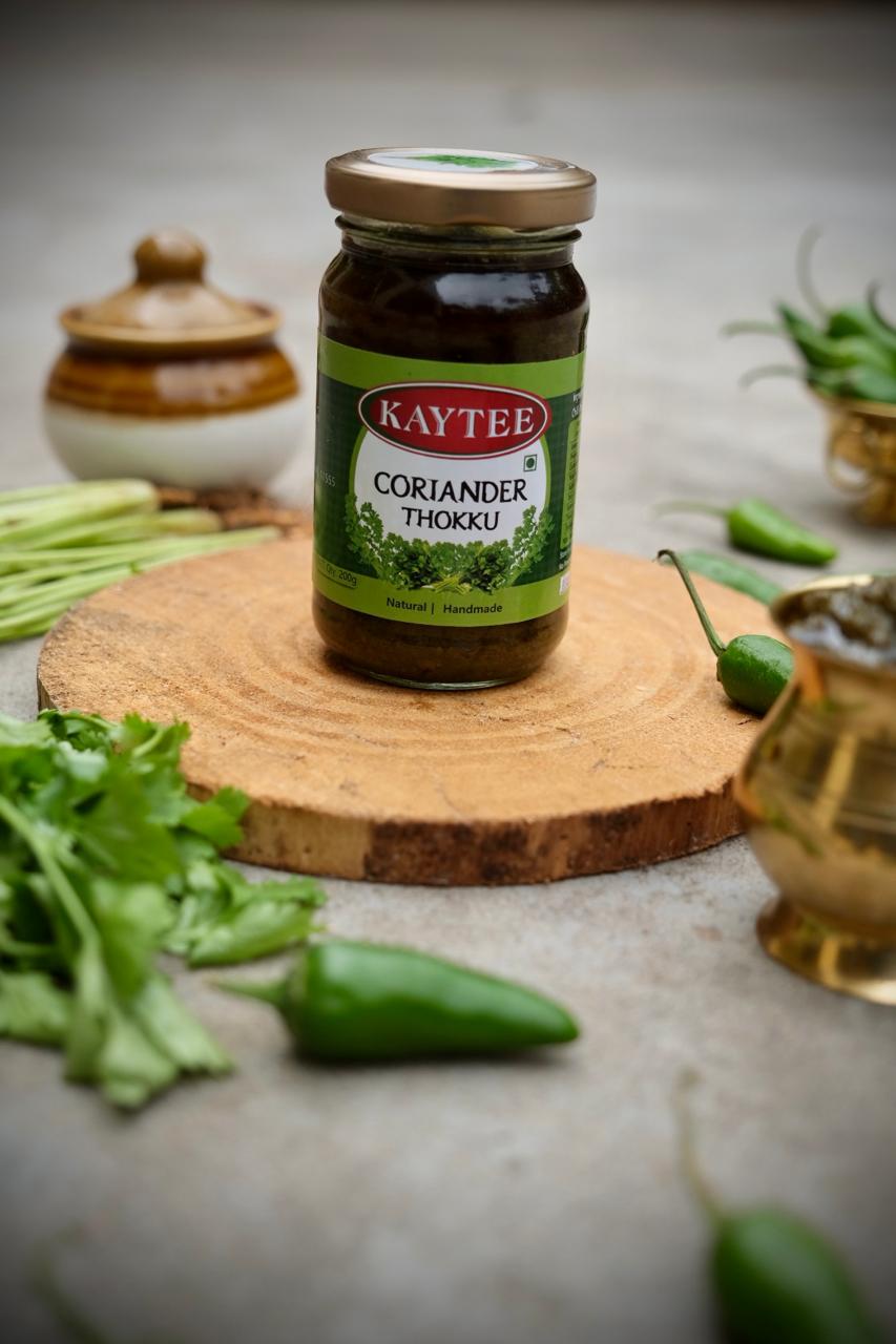 Coriander Thokku