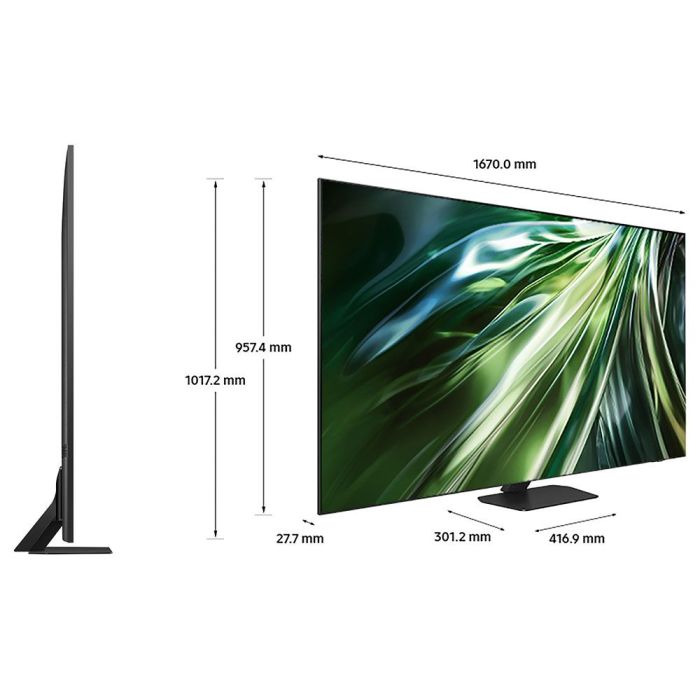 Samsung 75 Inch Neo QLED 4K Smart Television QA75QN90DAUXZN Neo Mini LED