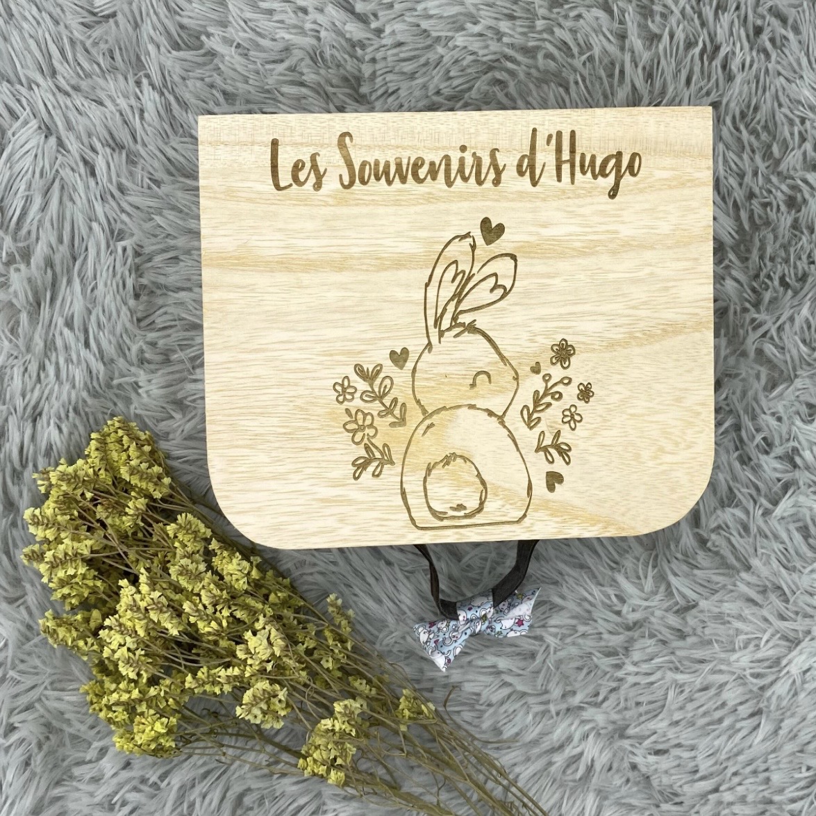 Valisette de naissance personnalisée