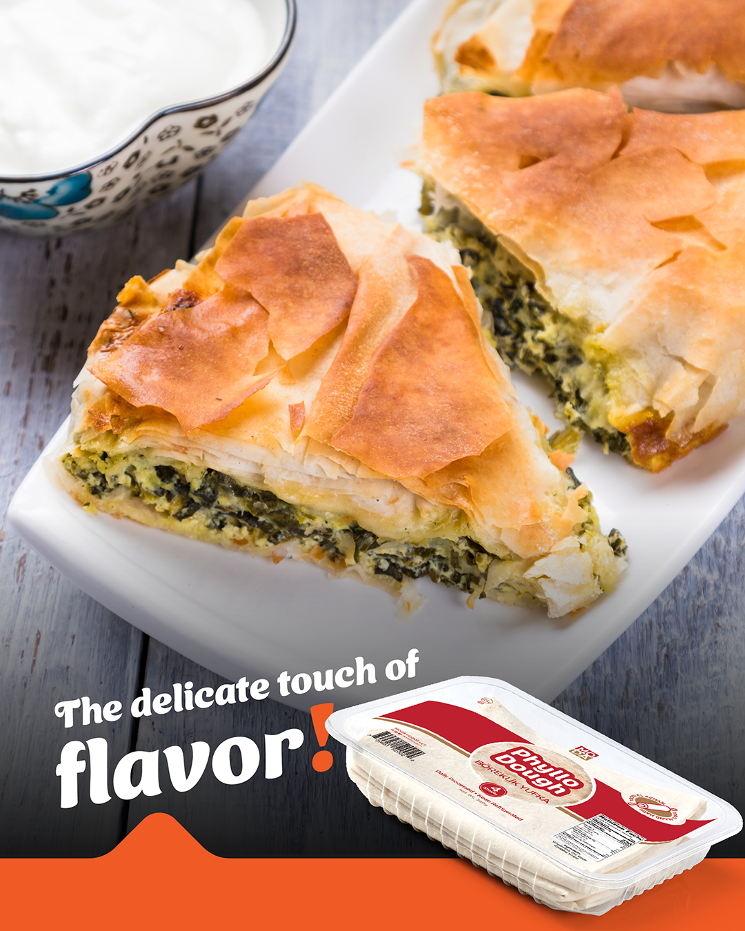 Phyllo Dough, Round (Boreklik Yufka), 14.1oz (400g)