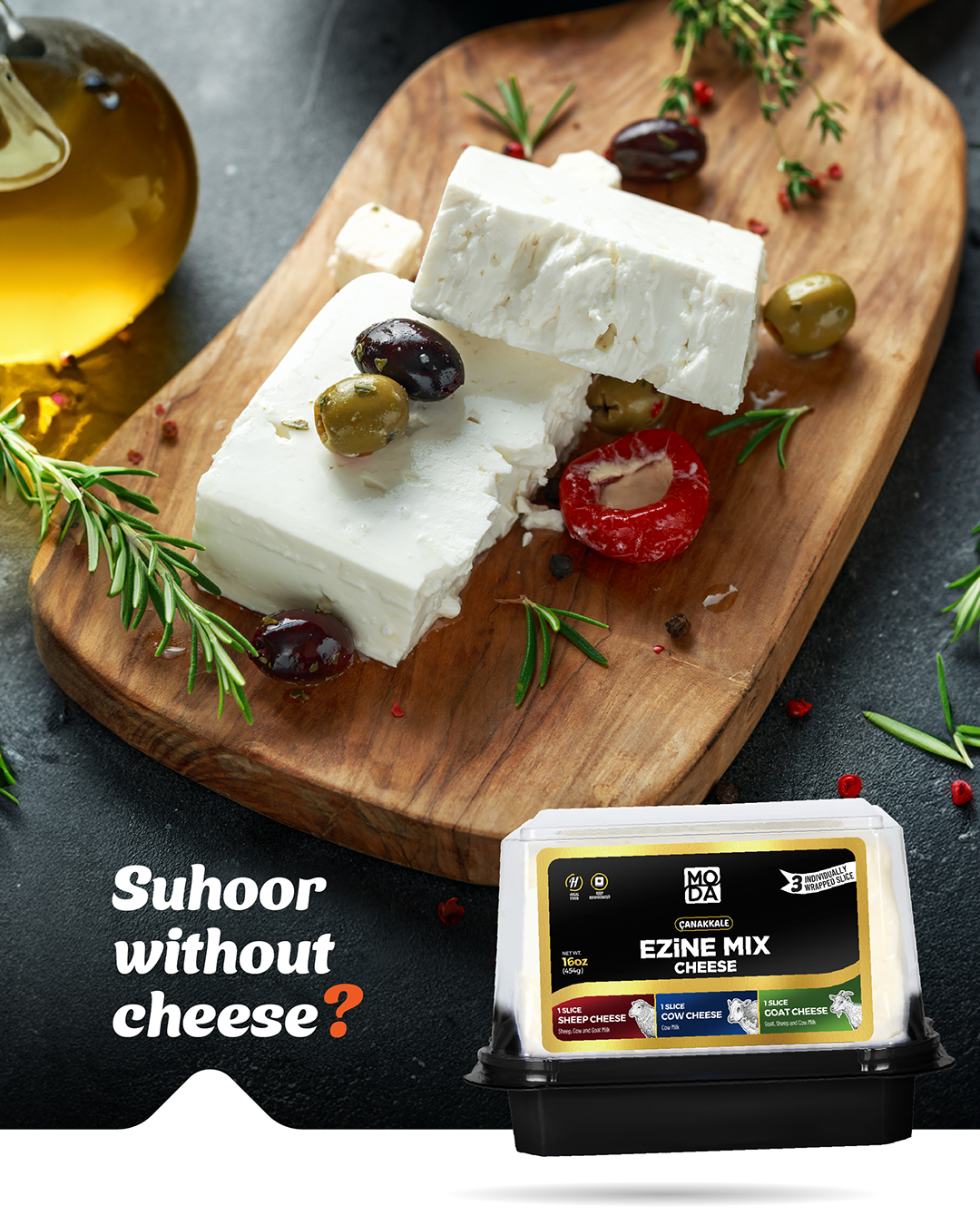 Ezine Mix Cheese, Sliced, Black Label, 