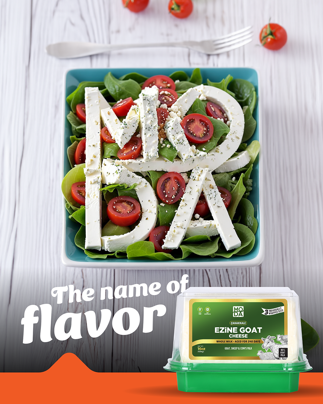 Ezine Goat Cheese, Sliced, Green Label,