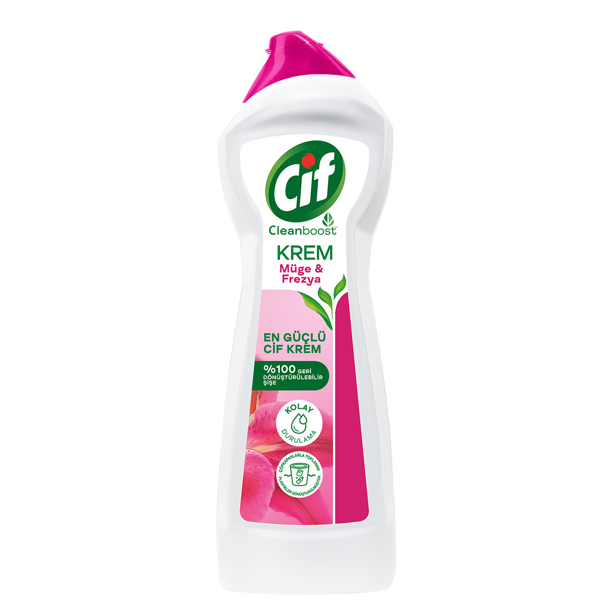 Cif, Krem Temizleyici, Muge Cicegi, 500 ml