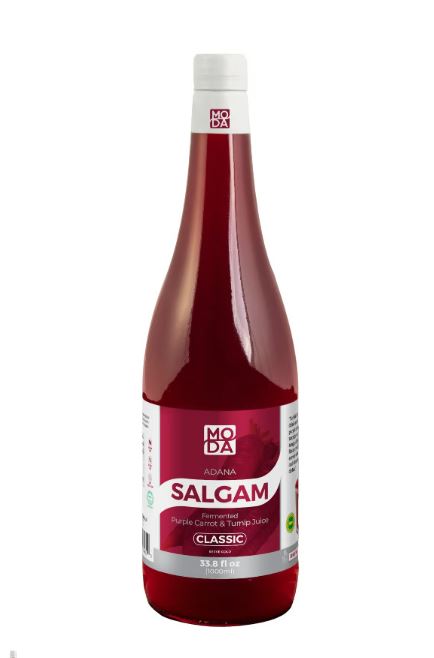 Salgam (Fermented Purple Carrot and Turnip Juice), Classic, Glass 