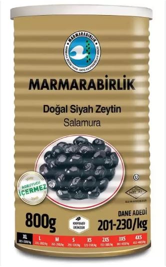 Marmarabirlik, Black Olive XL (Siyah Zeytin), 