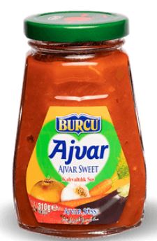 Burcu, Mild Ajvar Sauce, Tatli Ajvar Sos