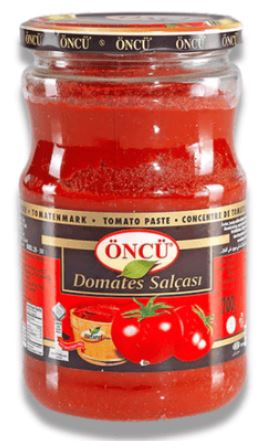 Oncu, Domates Salcasi, Tomato Paste, Cam,