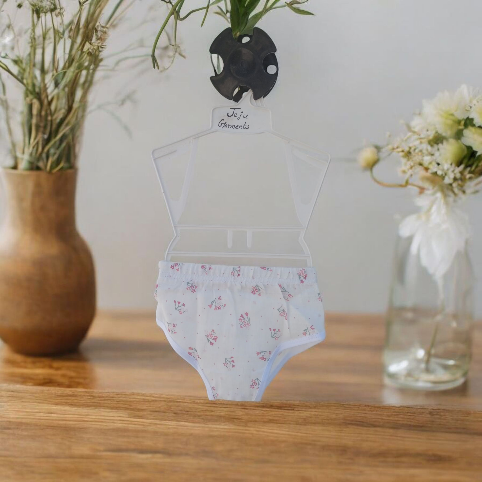  Blossom Muslin cotton Baby Frock set