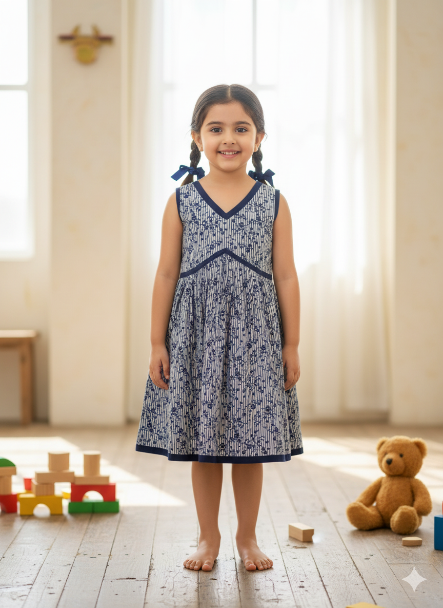 Baby Anarkali - Bluefloral