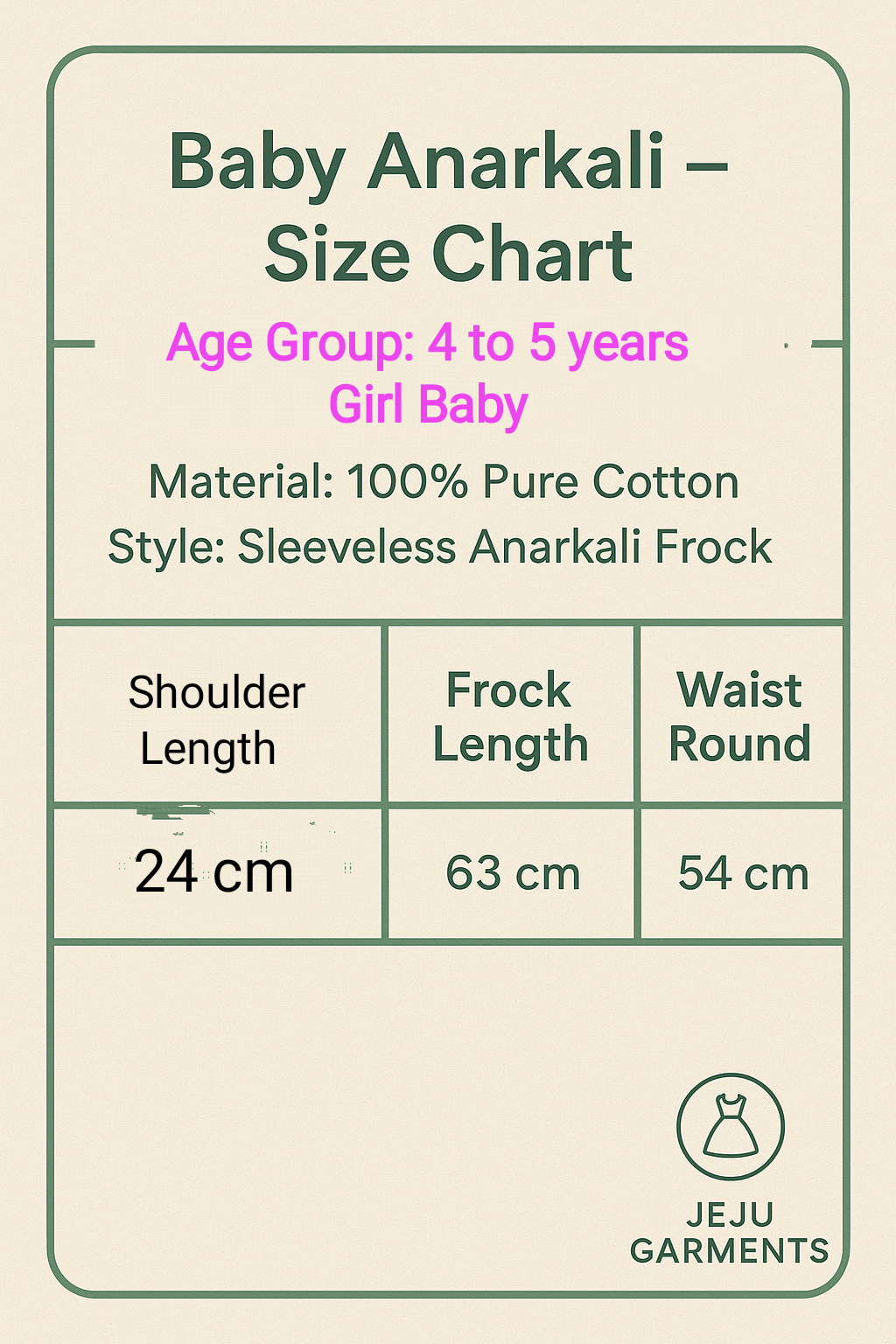 Baby Anarkali - white kalamkari 