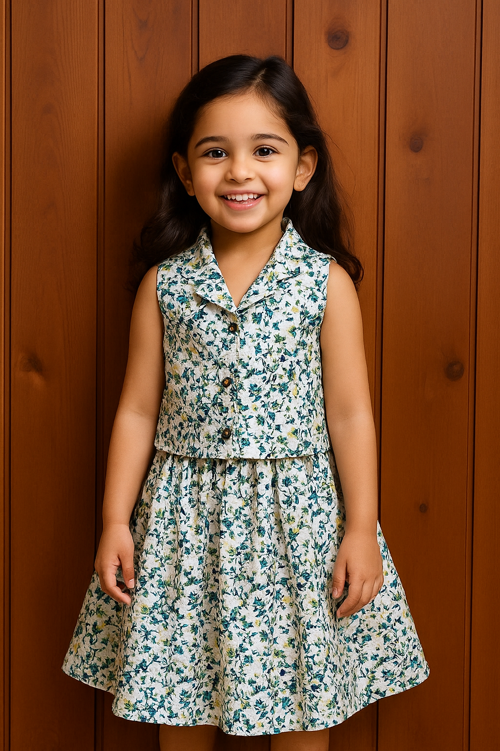 Baby Lehenga - Floralprint