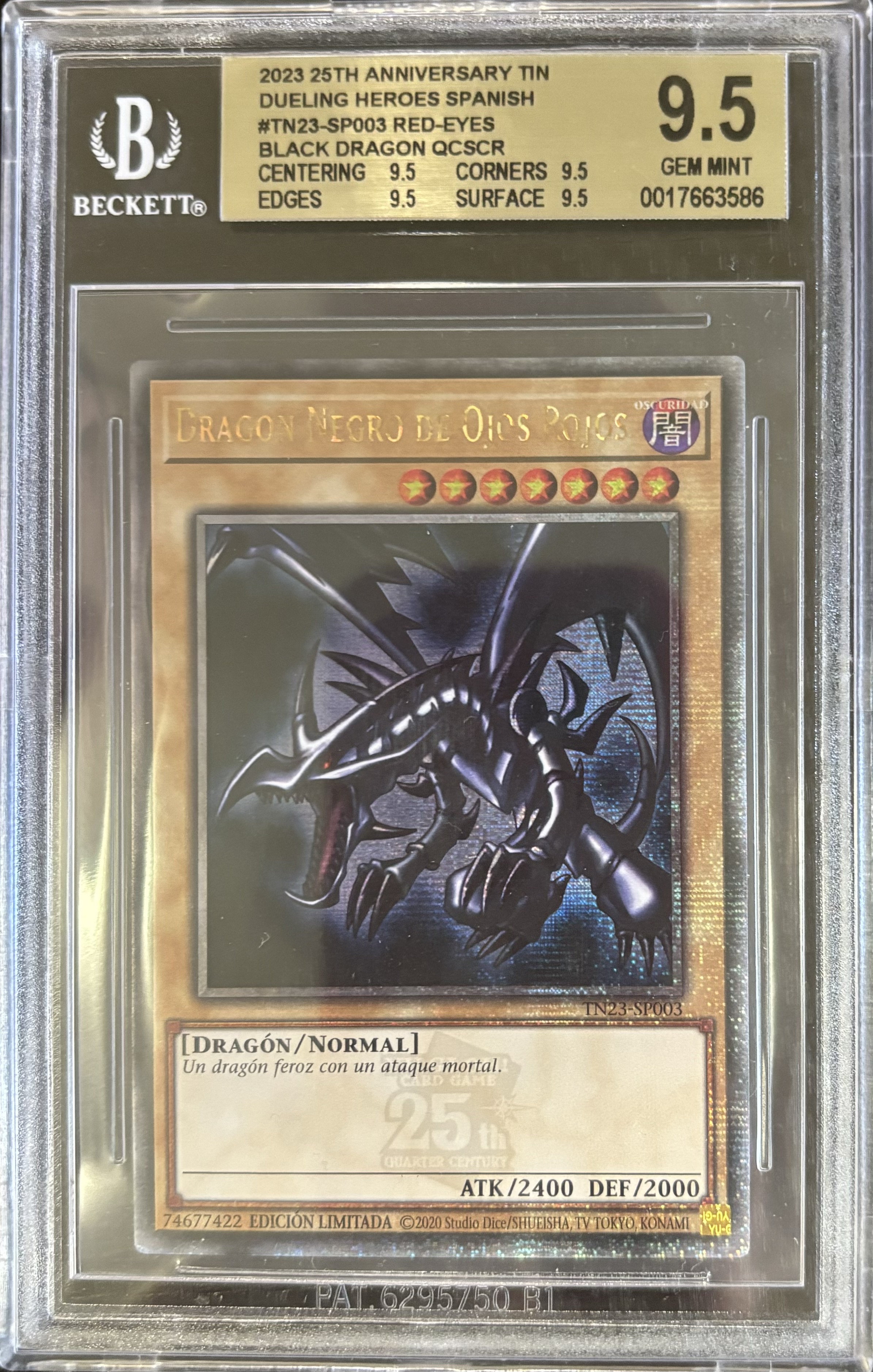 Carta Black Dragon OCERS - Edición Española