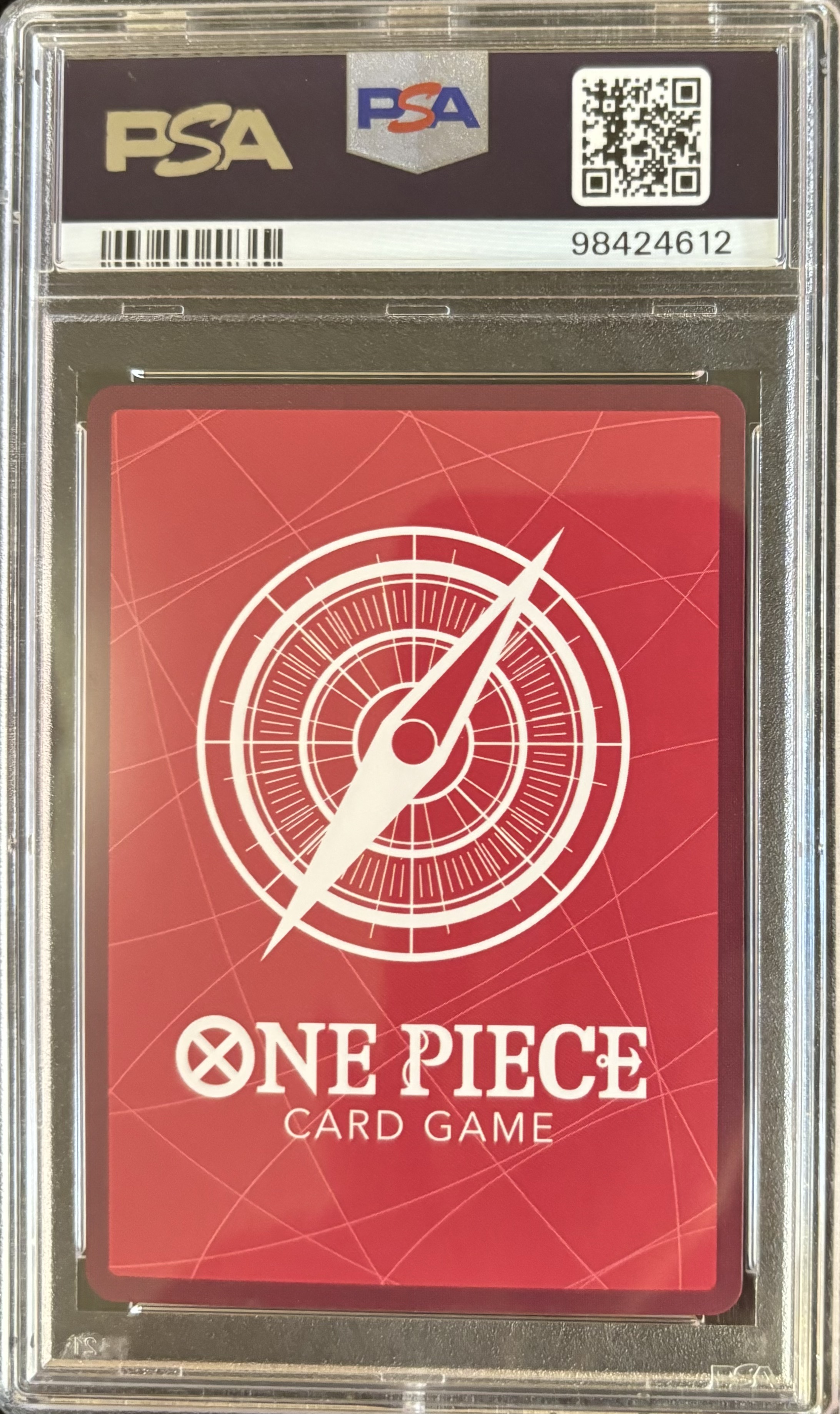 Carta promocional 2024 One Piece Monkey D. Luffy PSA 10