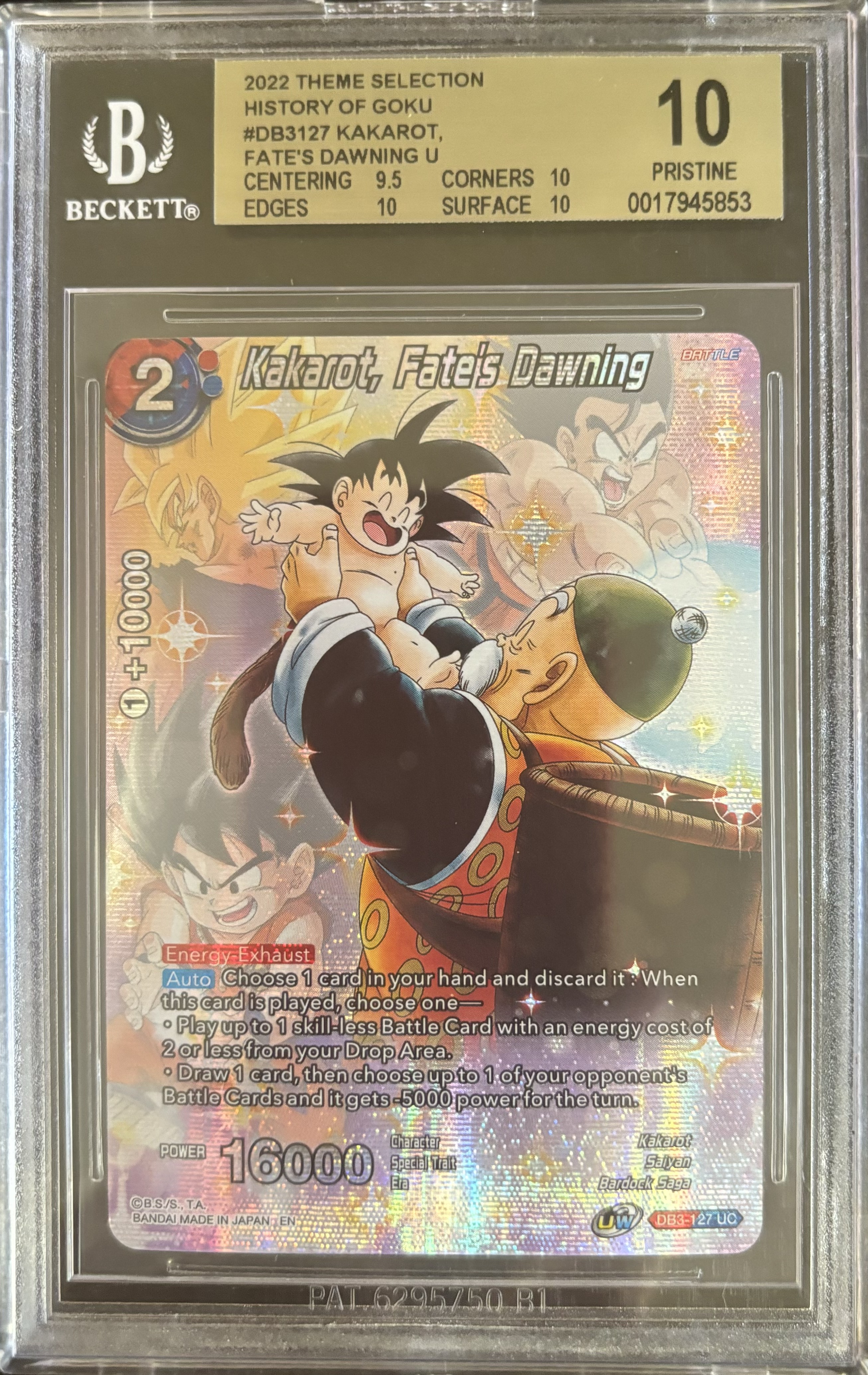 Kakarot, Fate’s Dawning - Tarjeta de colección
