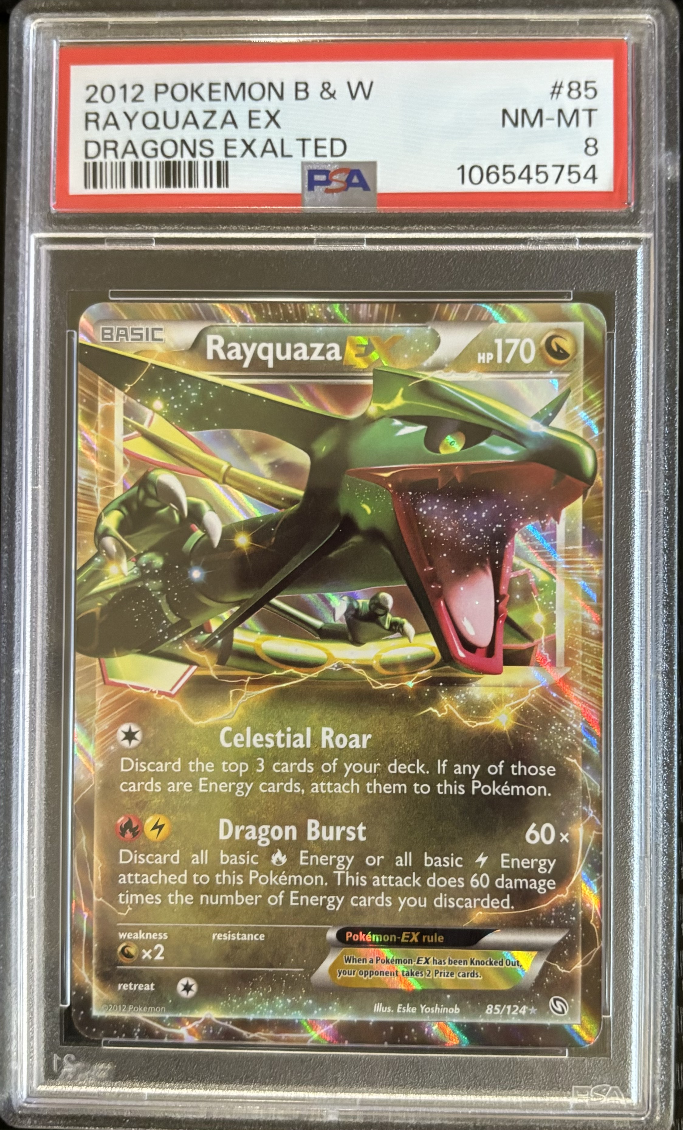 Rayquaza EX - Pokémon Card