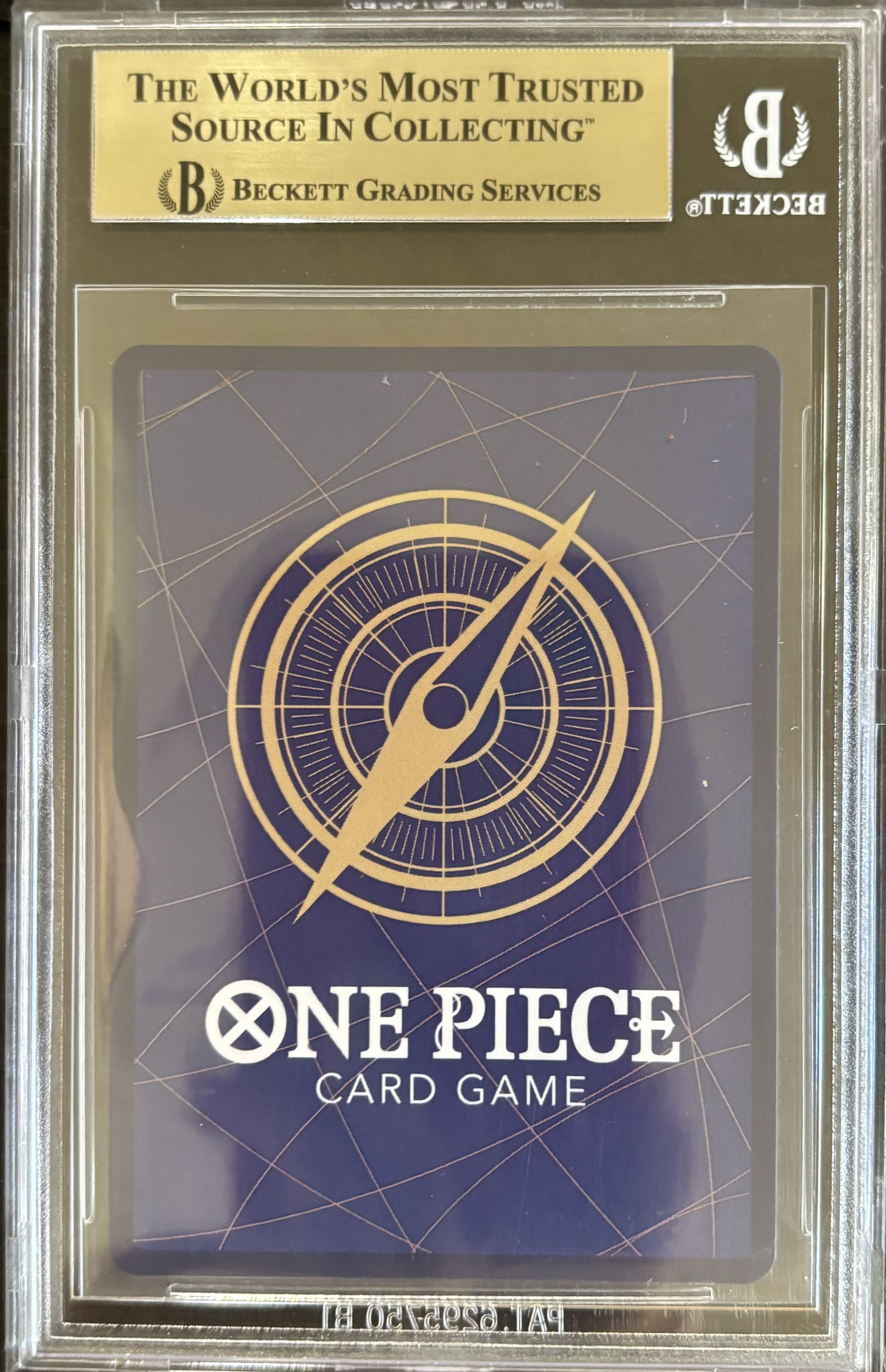 Carta Roronoa Zoro One Piece BGS 10