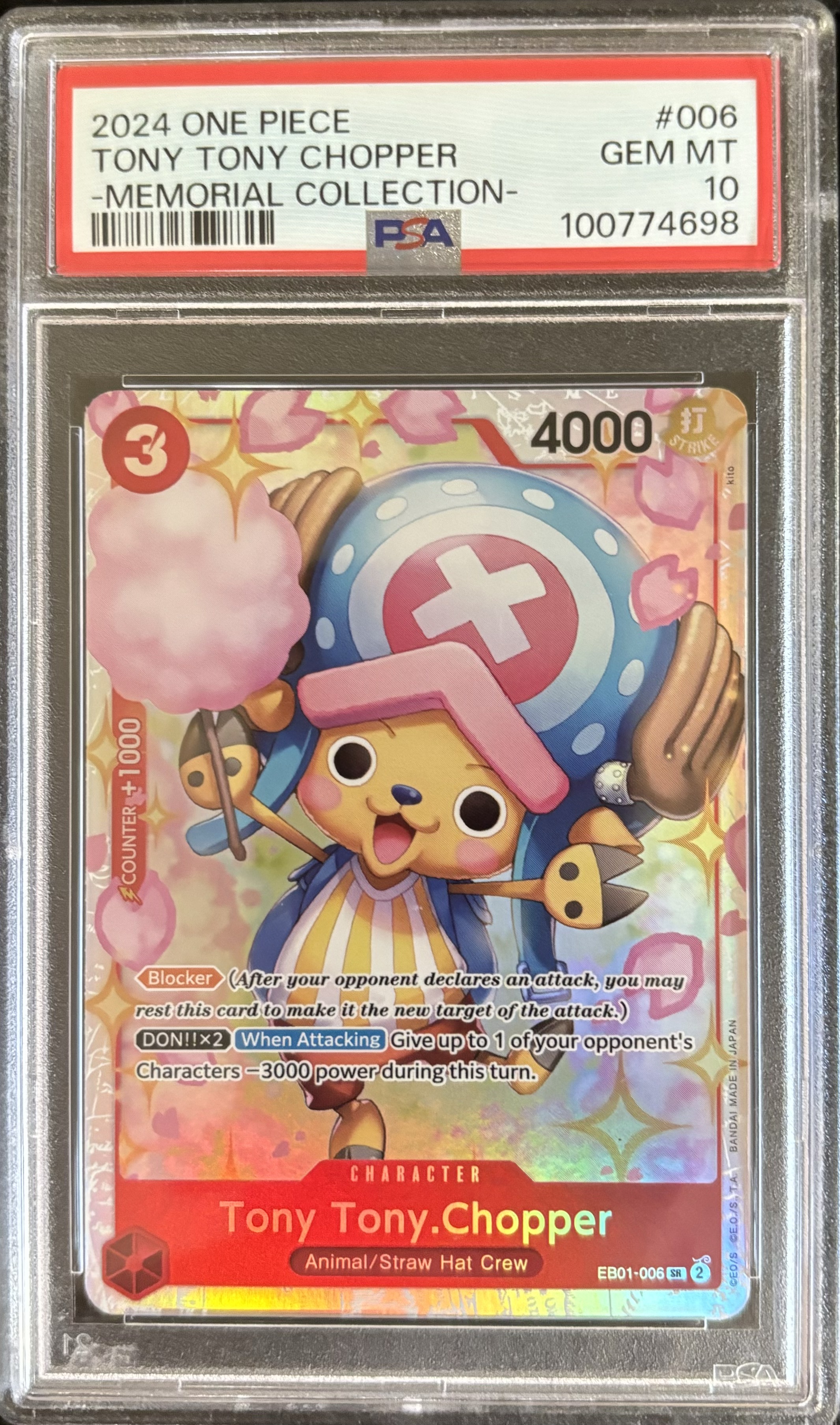 Carta Tony Tony Chopper - One Piece 2024