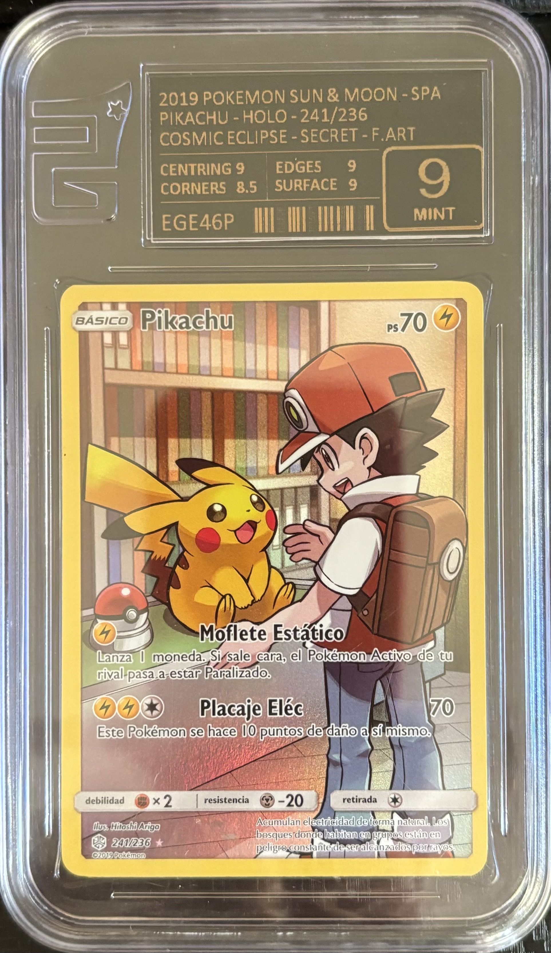Carta Pokémon Pikachu Holo 241/236