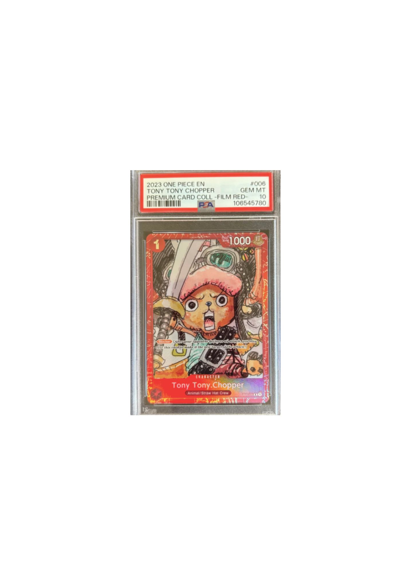 Carta Tony Tony Chopper One Piece