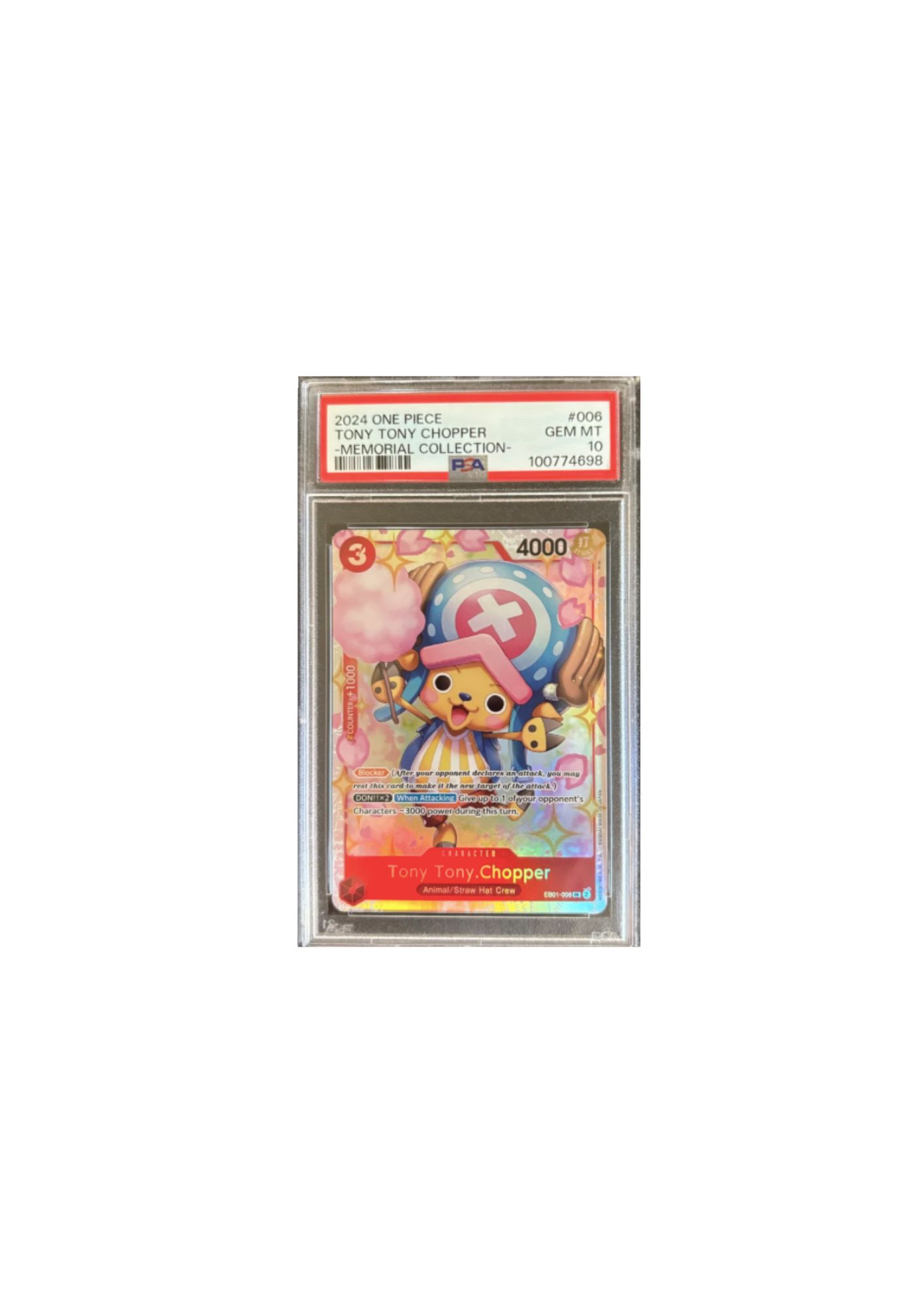 Carta Tony Tony Chopper - One Piece 2024