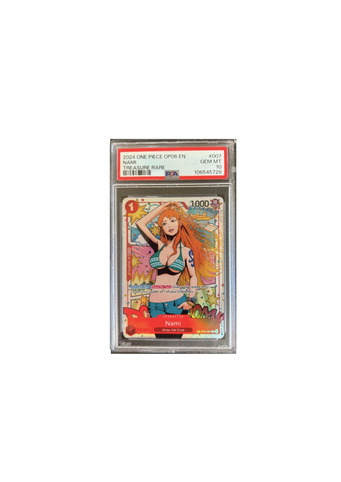 Carta Nami One Piece OP06 EN 2024