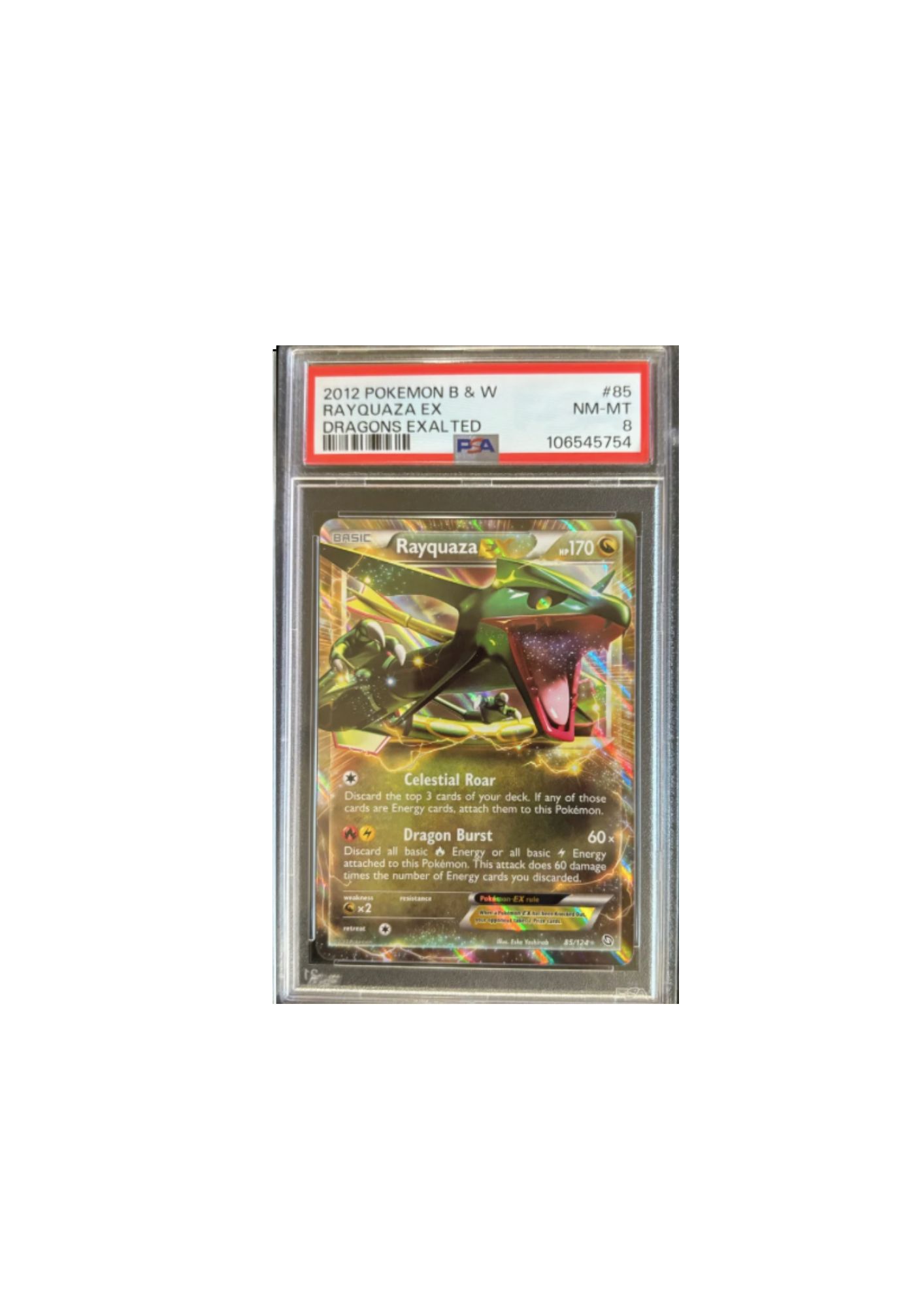 Rayquaza EX - Pokémon Card