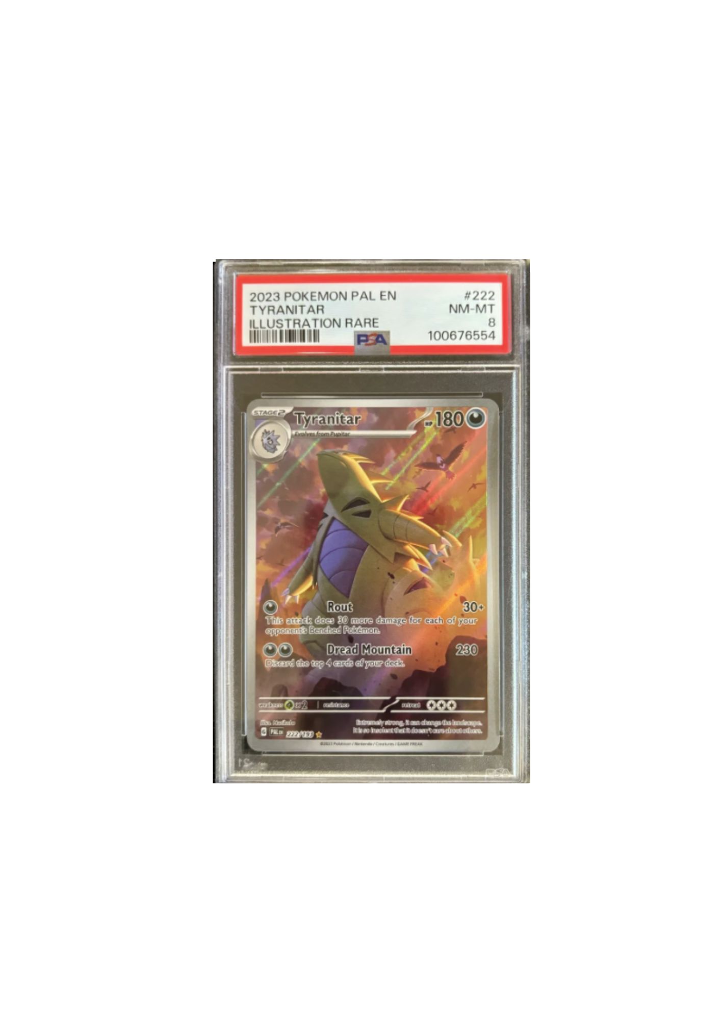 Carta Pokémon Tyranitar 2023