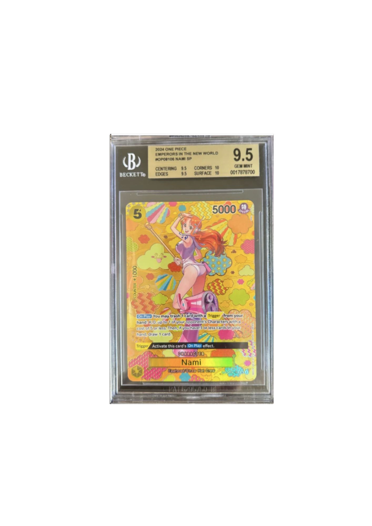 Carta Nami SP - One Piece 2024 (Emperors in the New World)