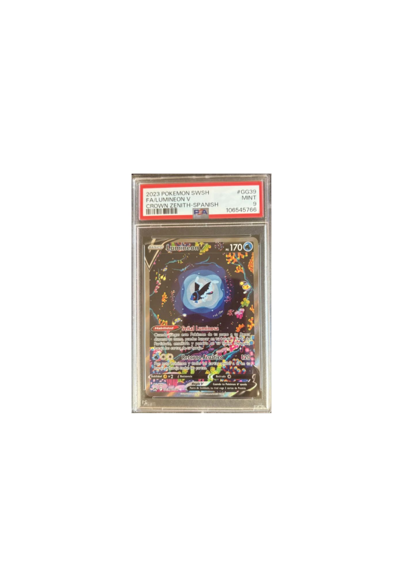 Carta Pokémon Lumineon V (Crown Zenith)