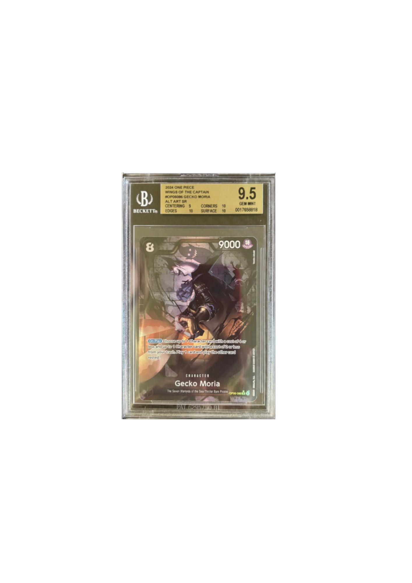 Carta Gecko Moria 2024 One Piece