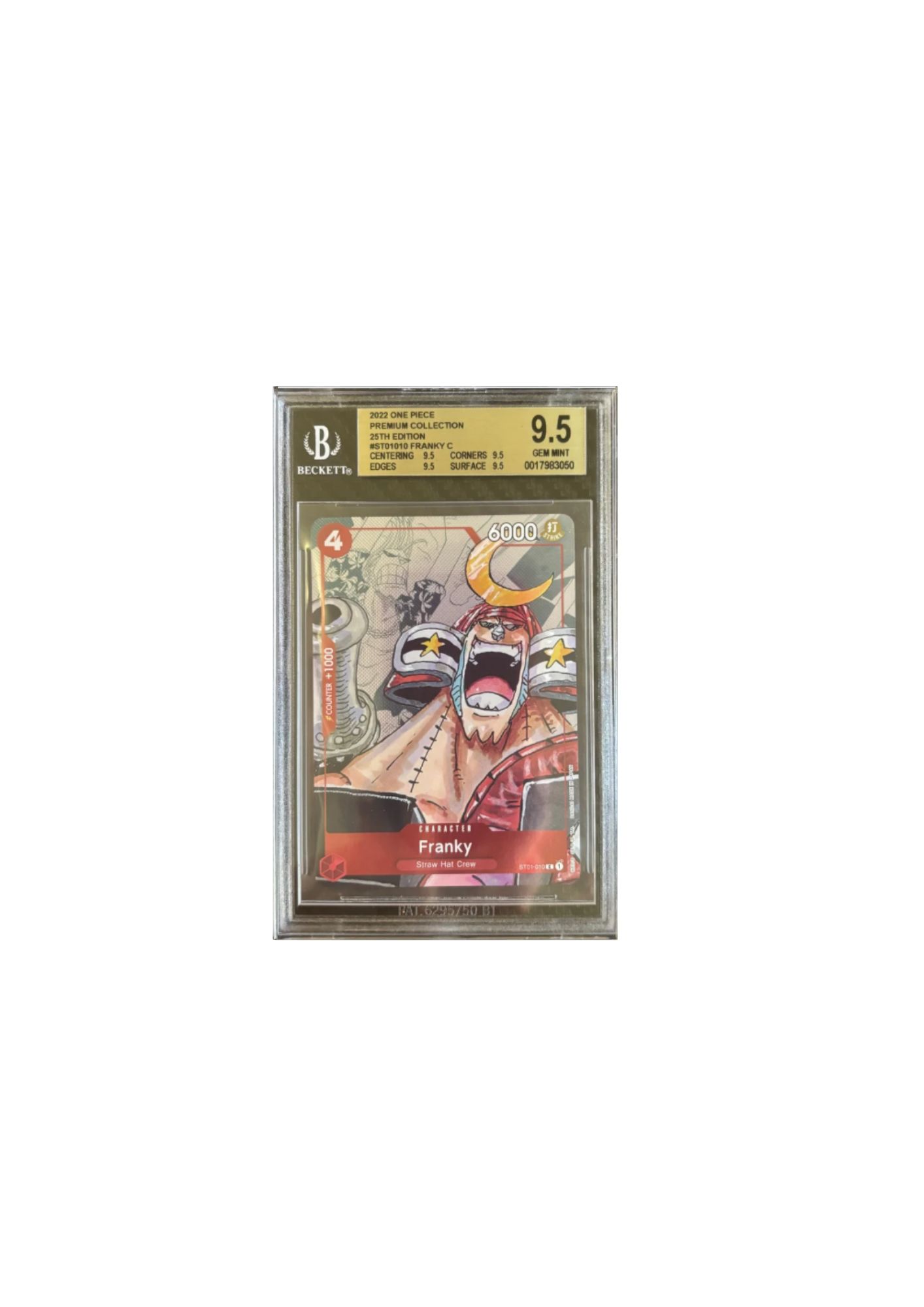 Carta Franky 2022 One Piece Premium Collection