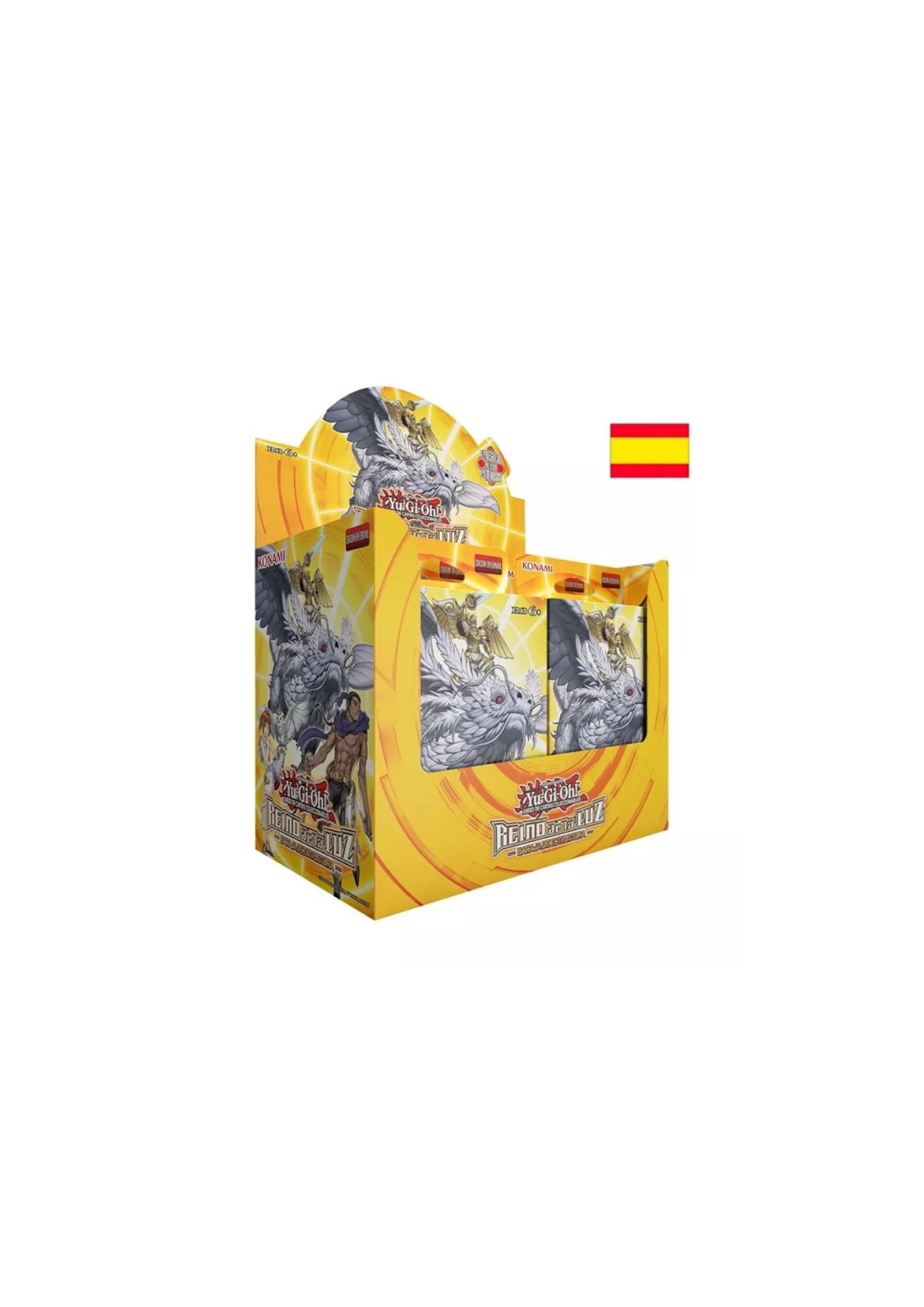 Structure Deck Realm of Light Español - Display - Yu-Gi-Oh! - Konami