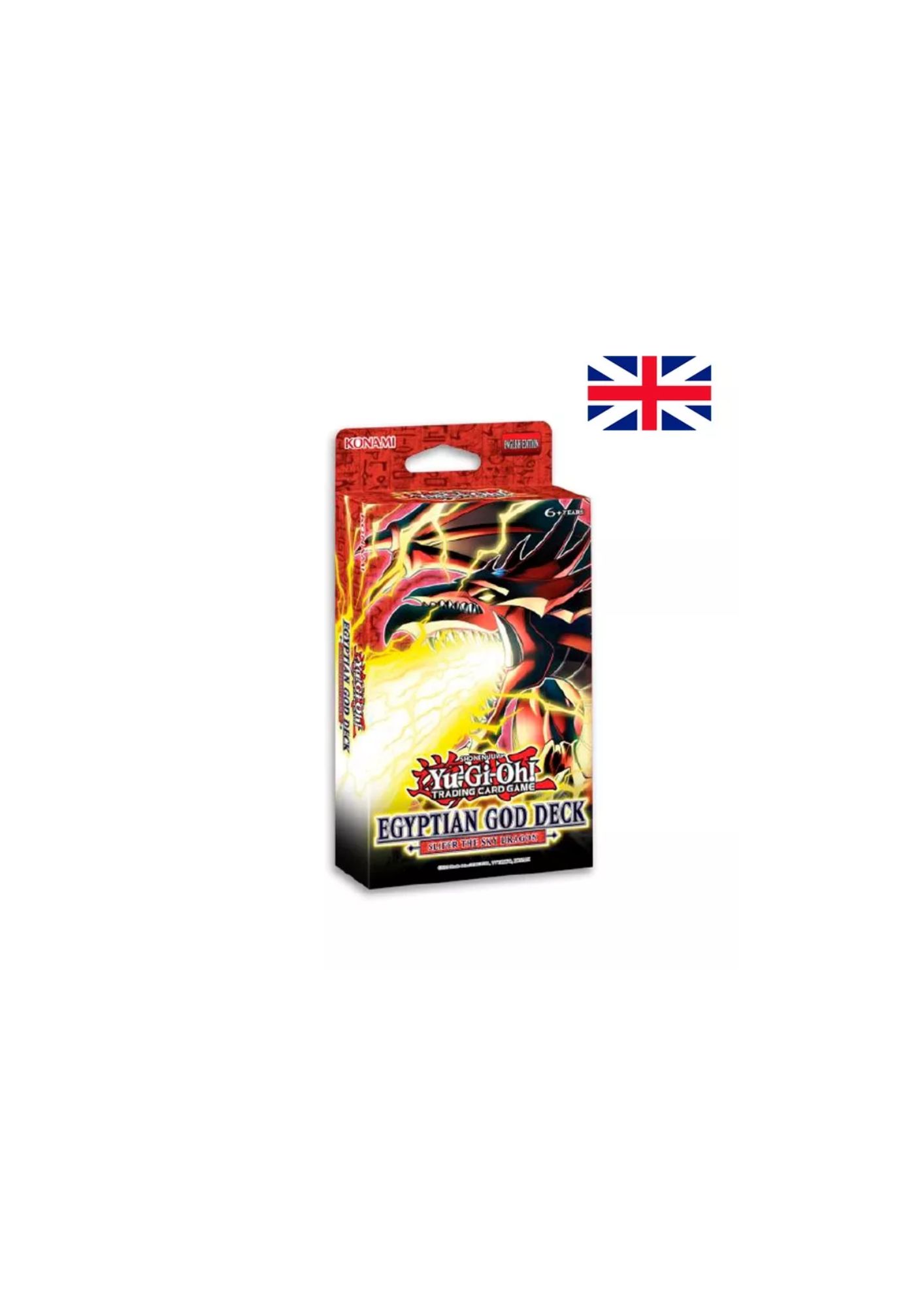 Structure Deck Slifer The Sky Dragon Egyptian God Deck Inglés Cartas Yu-Gi-Oh!