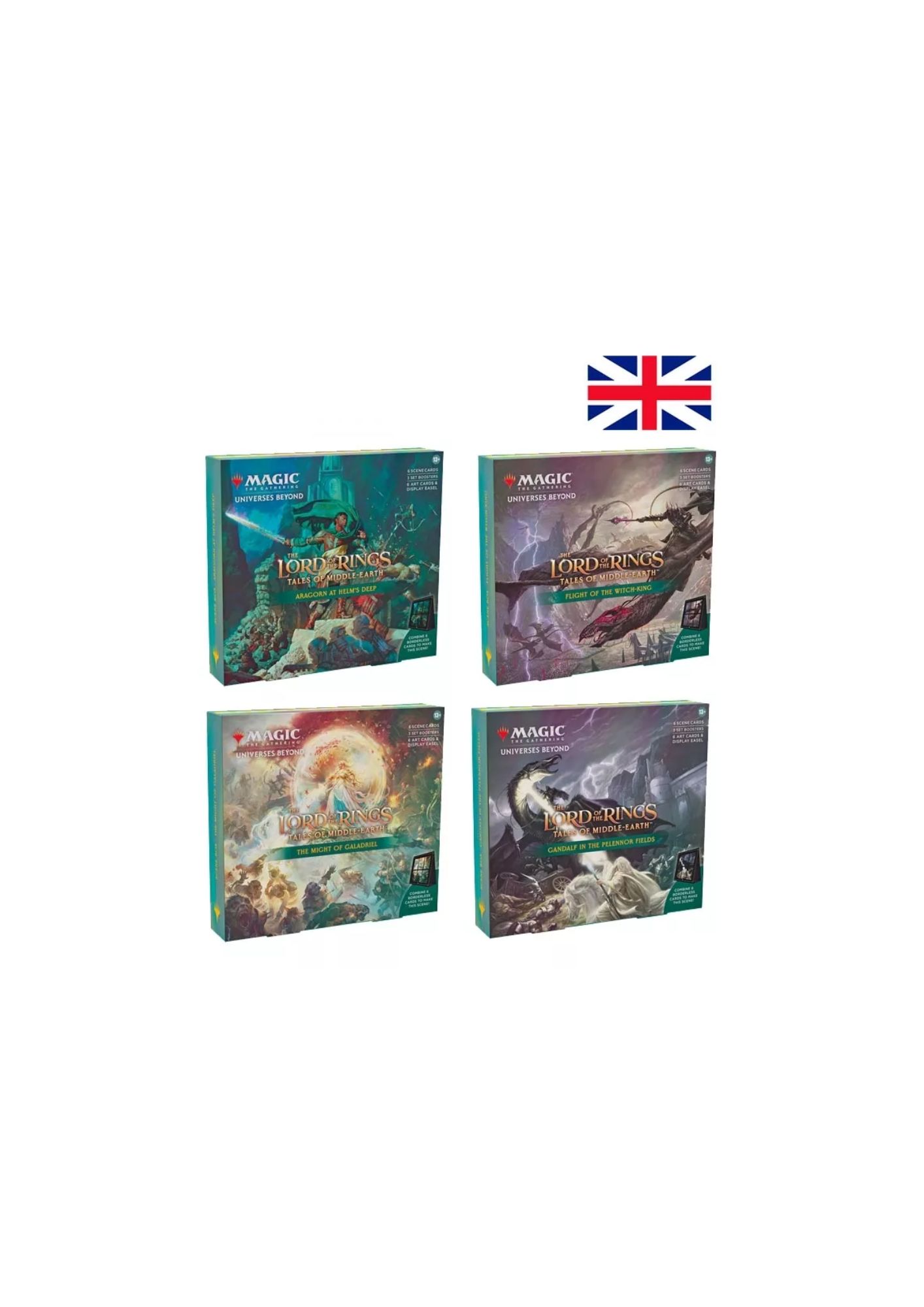 Scene Box DisplayThe Lord of the Rings: Tales of Middle-earth en Inglés - Magic The Gathering