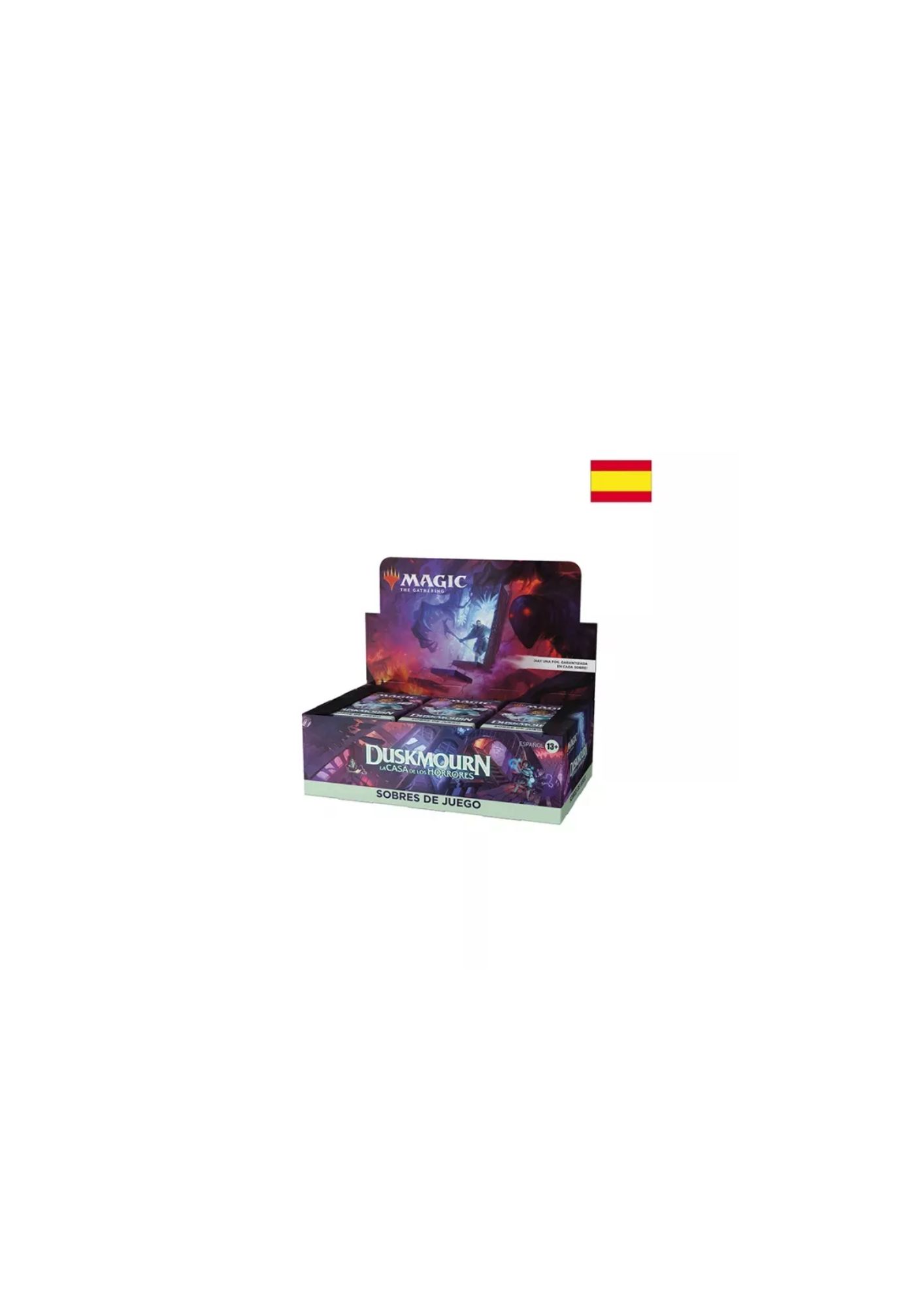 Magic The Gathering Play Booster Display Duskmourn House of Horrors Español