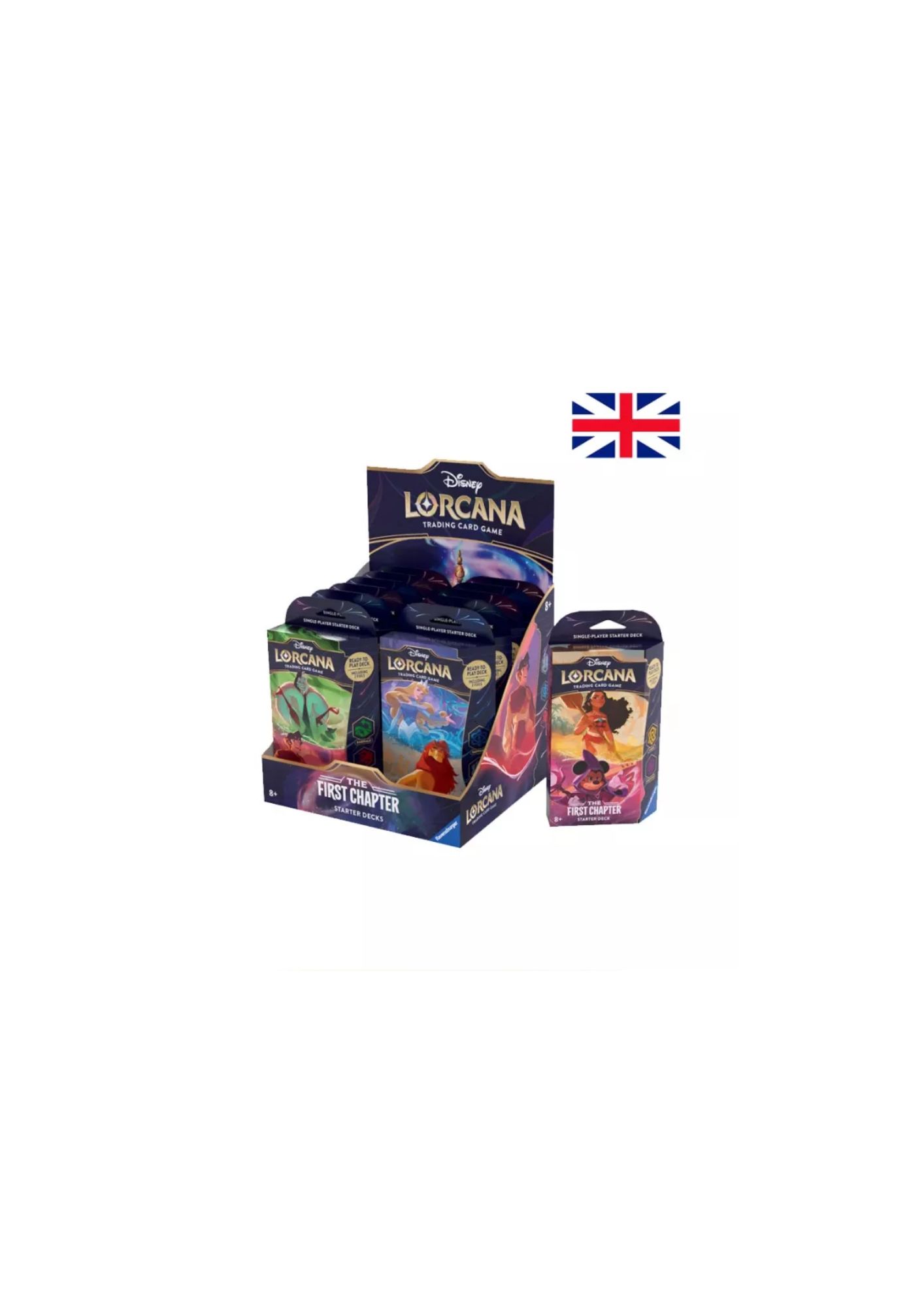 Mazos de inicio The First Chapter - Inglés - Disney Lorcana TCG