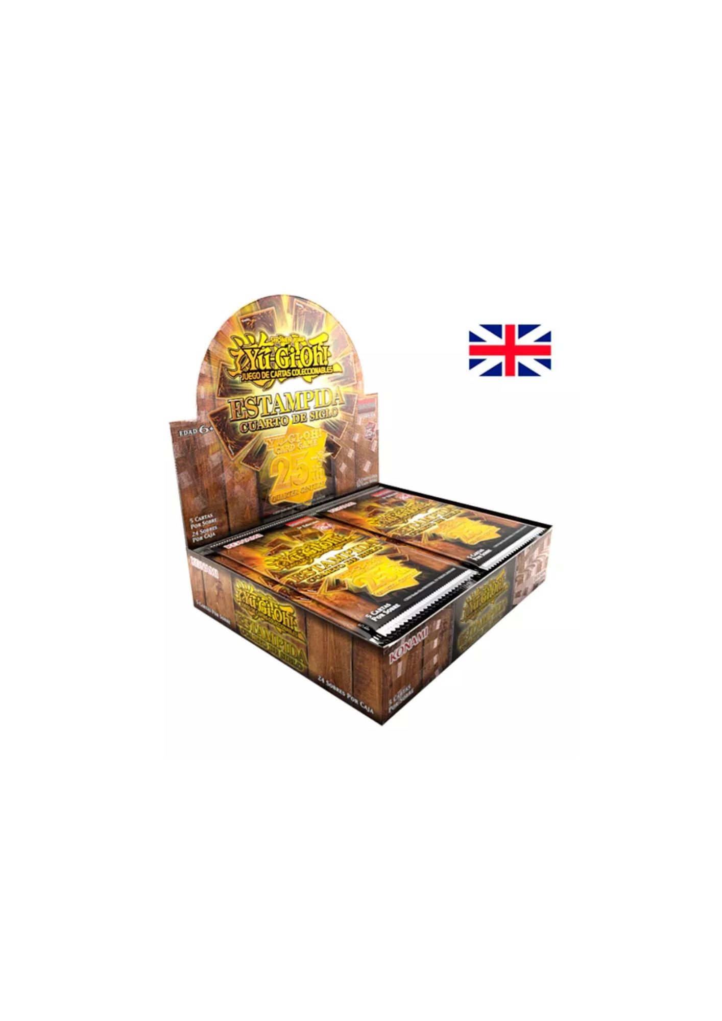 Booster Box Display Quarter Century Stampede Inglés - Yu-Gi-Oh!